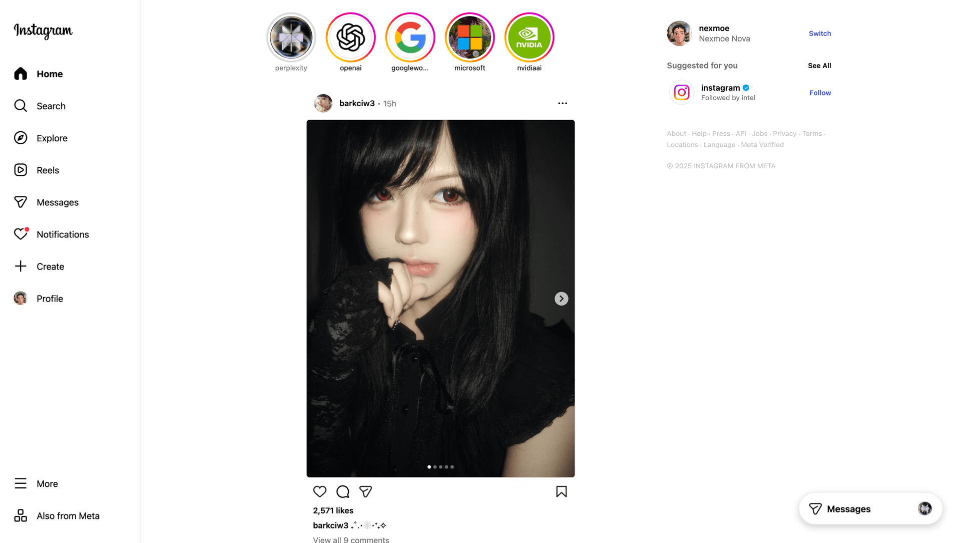 Free Instagram video downloader interface preview