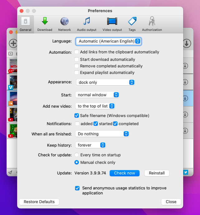 MediaHuman Interface Preview